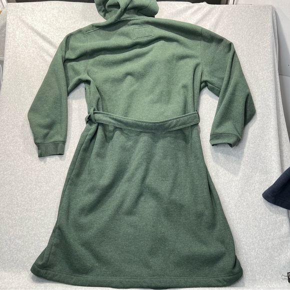 L.L. Bean Jackets & Coats Ll Bean Bonded Waffle Fleece Robe Hooded